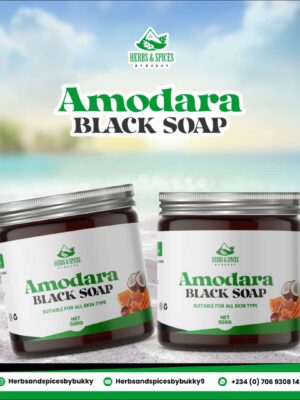 Amodara Black Soap Paste