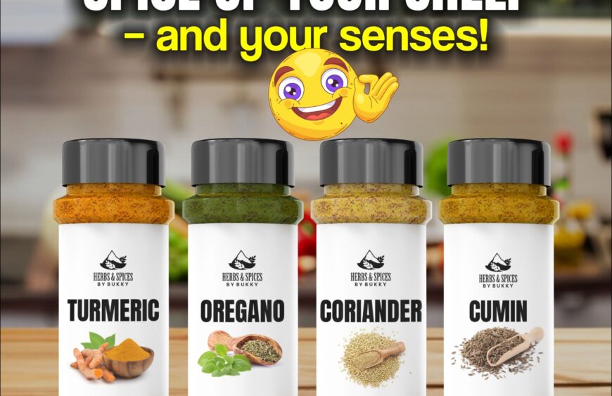 Kitchen Spices - Spice up Your Kitchen Shelf