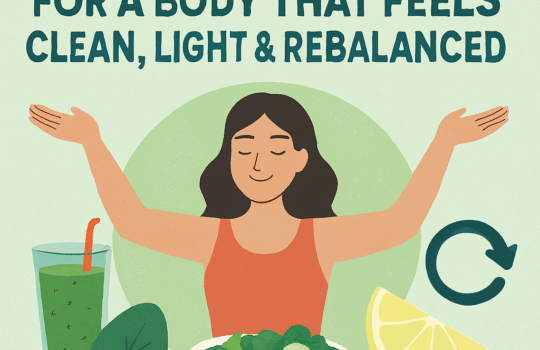 A One-Week Reset for a Body That Feels Clean, Light & Rebalanced