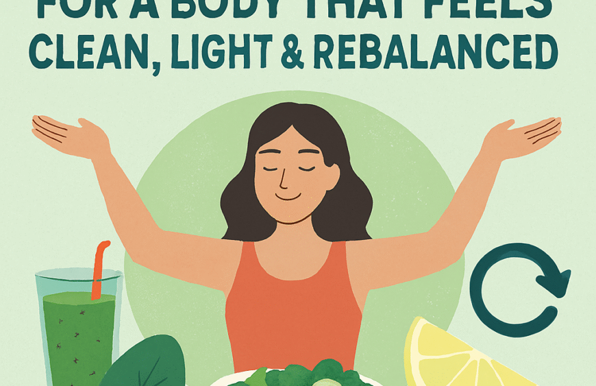 A One-Week Reset for a Body That Feels Clean, Light & Rebalanced