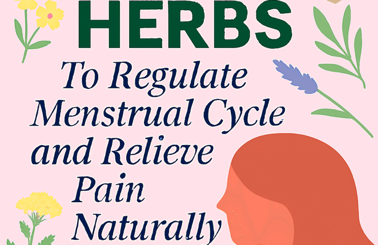 How to Use Herbs to Regulate Menstrual Cycle and Relieve Pain Naturally