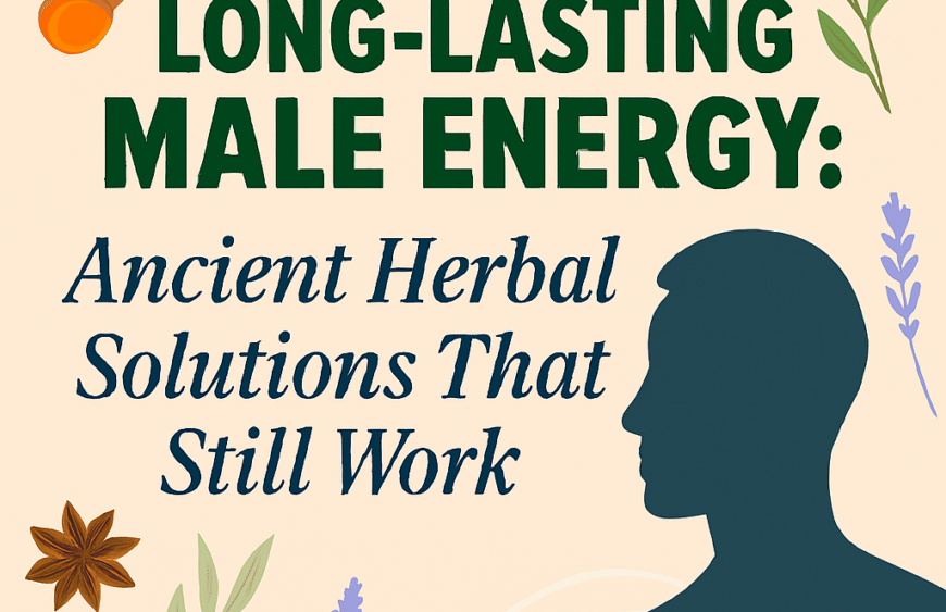 The Secret to Long-Lasting Male Energy