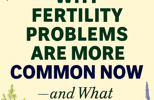 Why Fertility Problems Are More Common Now