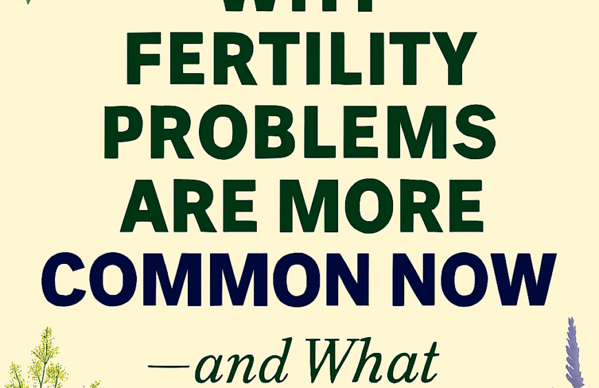 Why Fertility Problems Are More Common Now